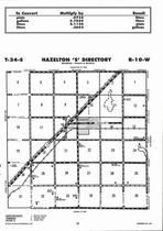 Hazelton Township - South, Directory Map, Barber County 2006